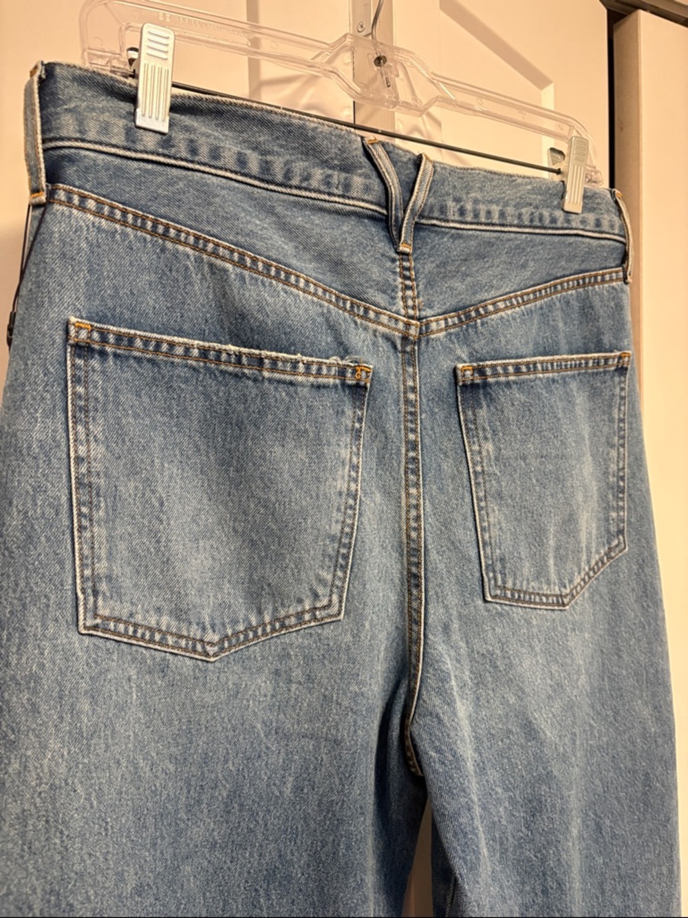 NWT [Veronica Beard] Taylor Cropped High-Rise Wide-Leg Denim Jeans Women’s 30 - Picture 10 of 13
